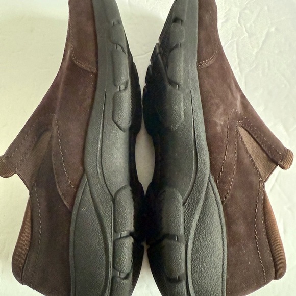 Men\'s Lands\' End Brown Suede Loafers Slip-Ons Shoes Size 8.5 main image 8